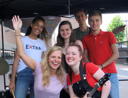 Brant Collective v.l.n.r. Eline, Carolien, Isabelle, Minke, Jip & Koen